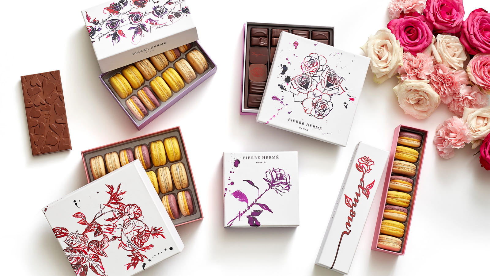 Les écrins de macarons de Pierre Hermé