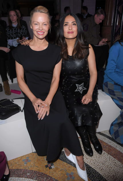 Pamela Anderson et Salma Hayek