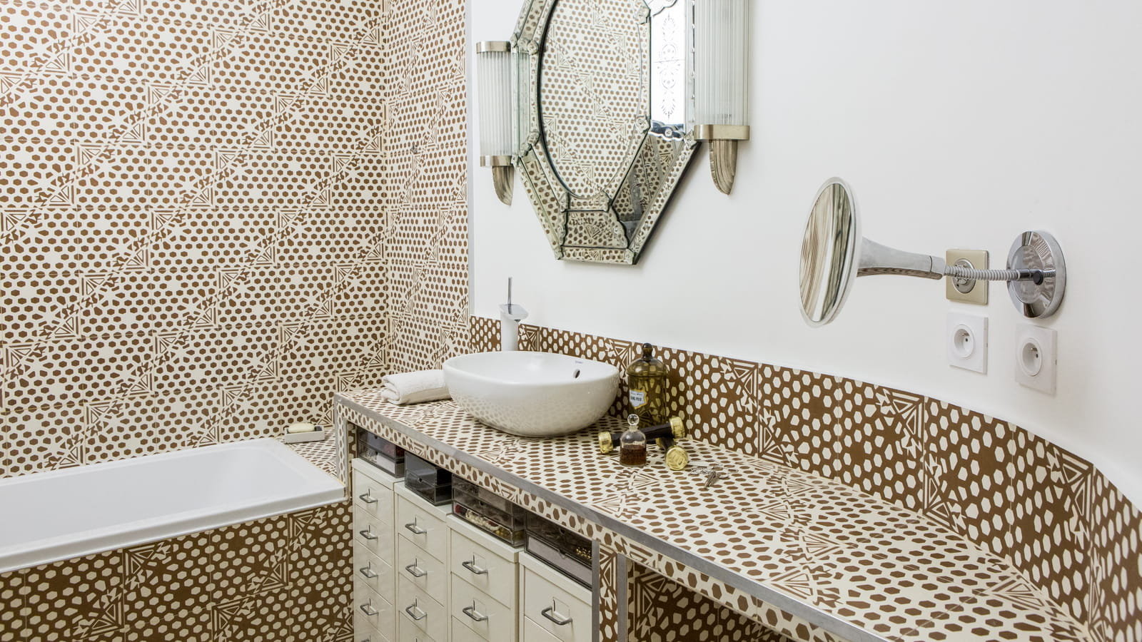 Salle de bain Art déco