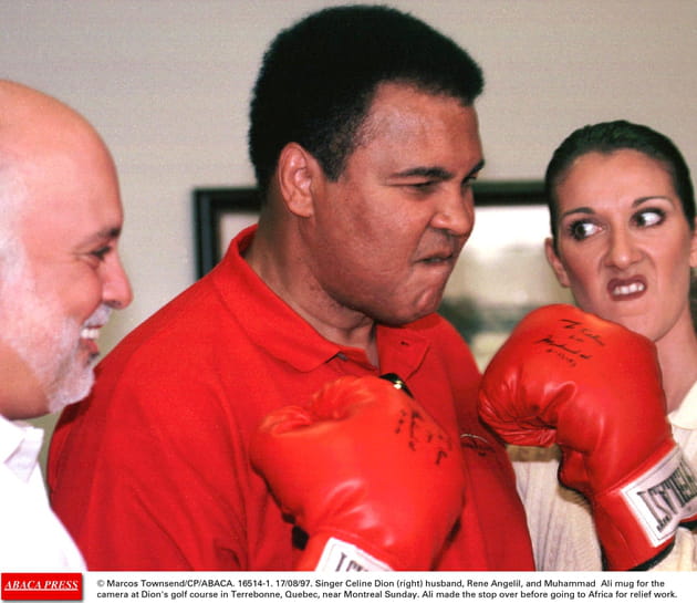 C&eacute;line, Ren&eacute; et Mohamed Ali