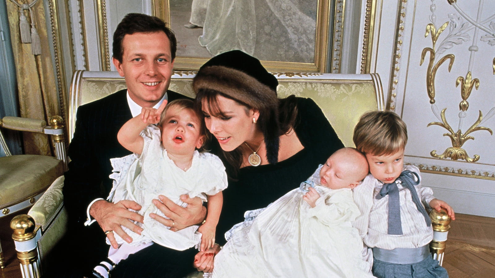 Baptême de Pierre Casiraghi