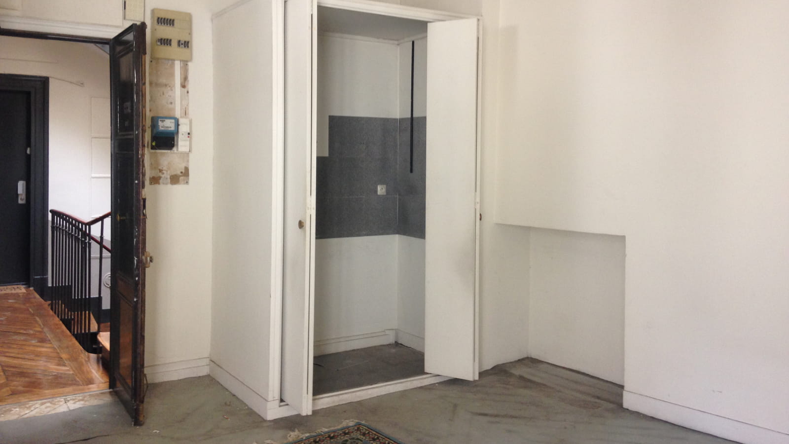 Espace inutilisé avant 