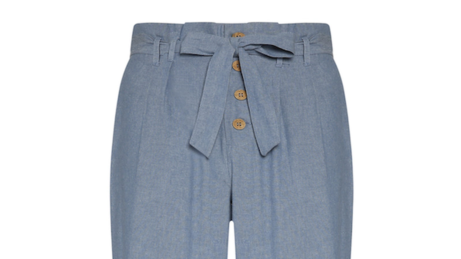 Pantalon bleu à boutons