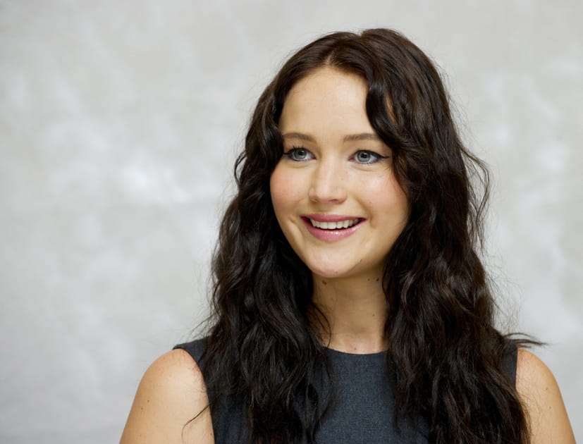 Les cheveux bruns de Jennifer Lawrence