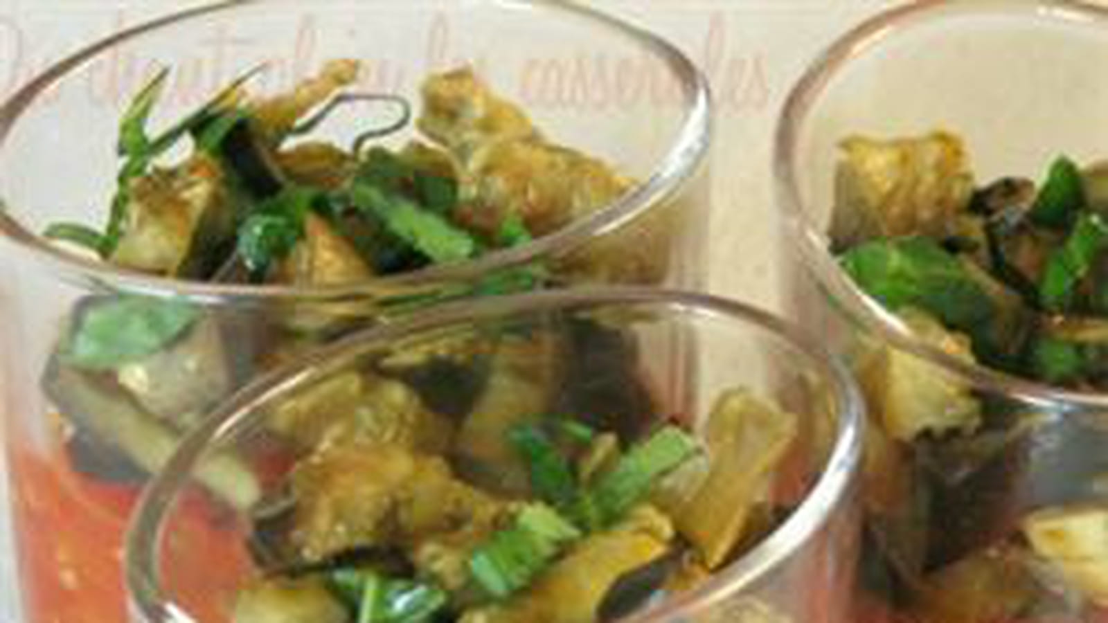 Verrines de confiture de tomates