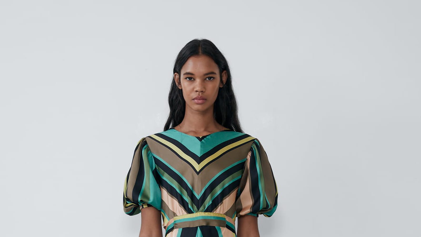 Robe à rayures