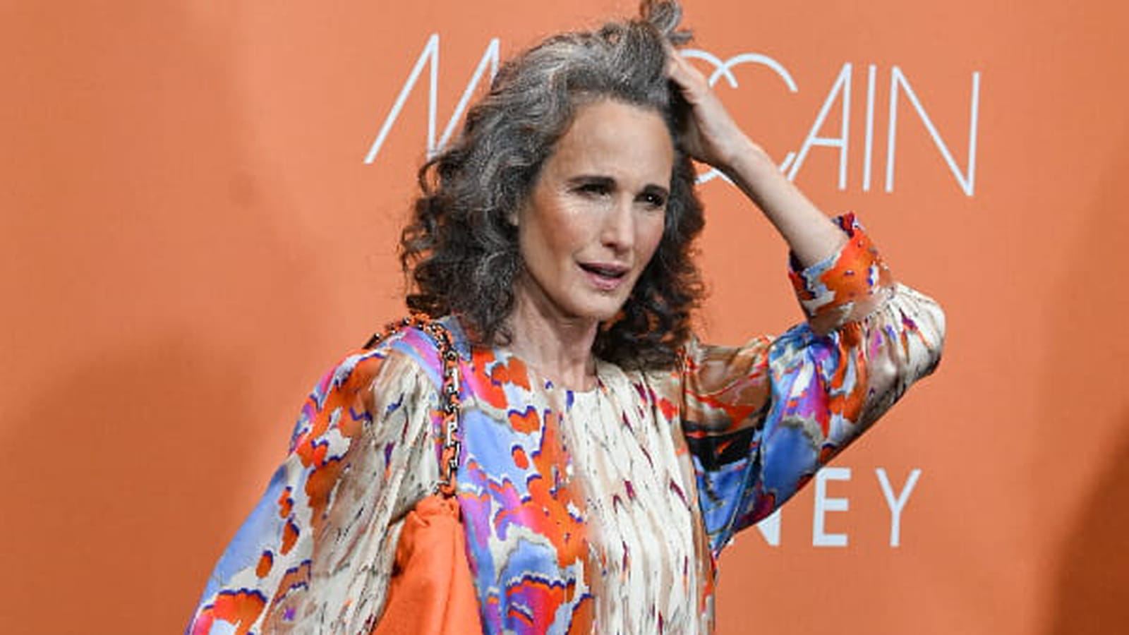 Andie MacDowell le 18 janvier 2023