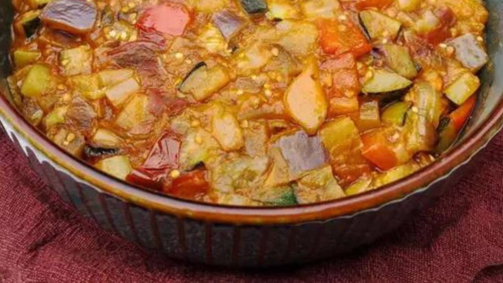 Ratatouille façon Cyril Lignac