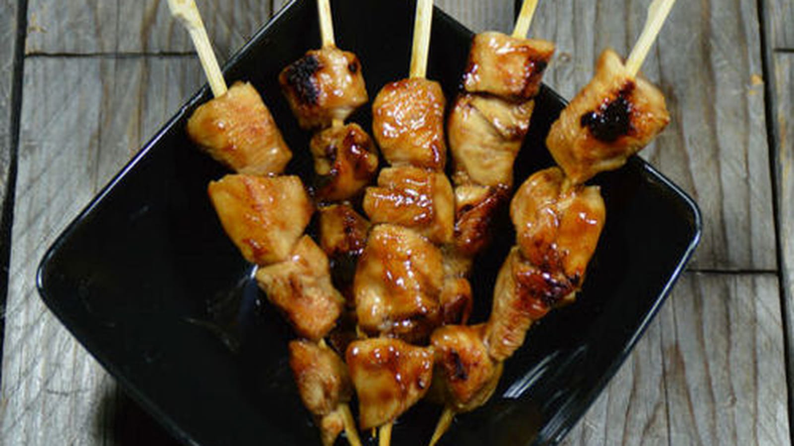 Brochettes de poulet sauce Yakitori