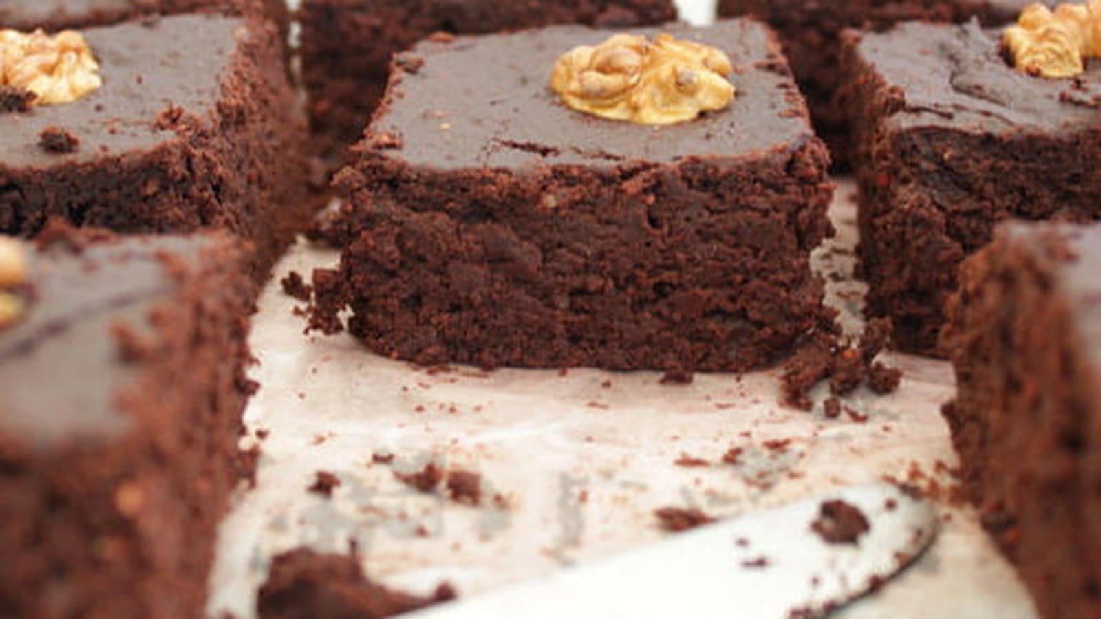 Brownie sans sucre et sans beurre