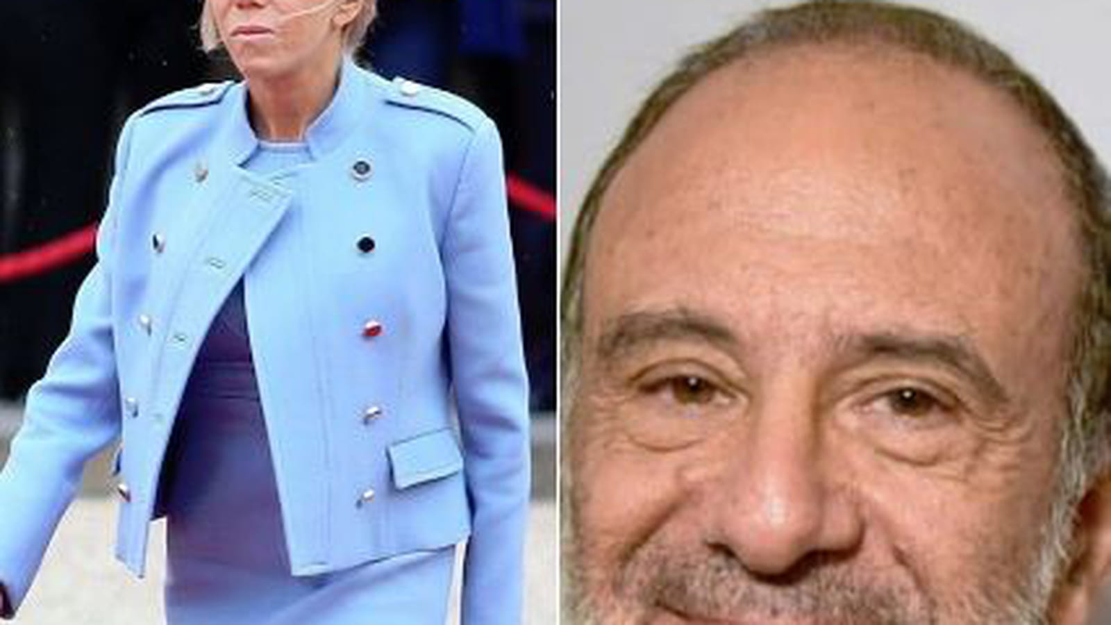 Brigitte Macron et Gérard Miller