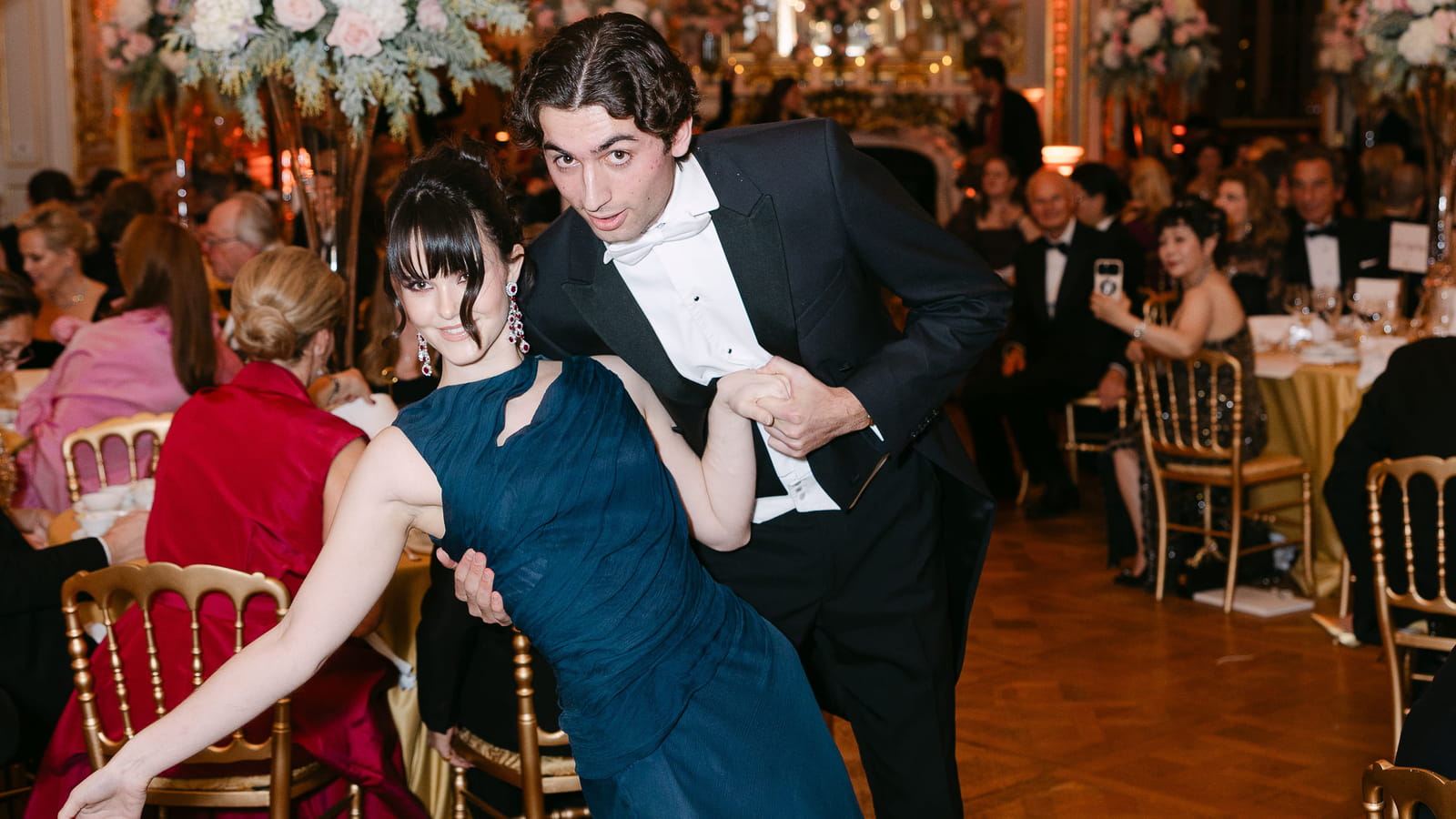 Eirini Zarifi et Gabriel de Kergorlay
