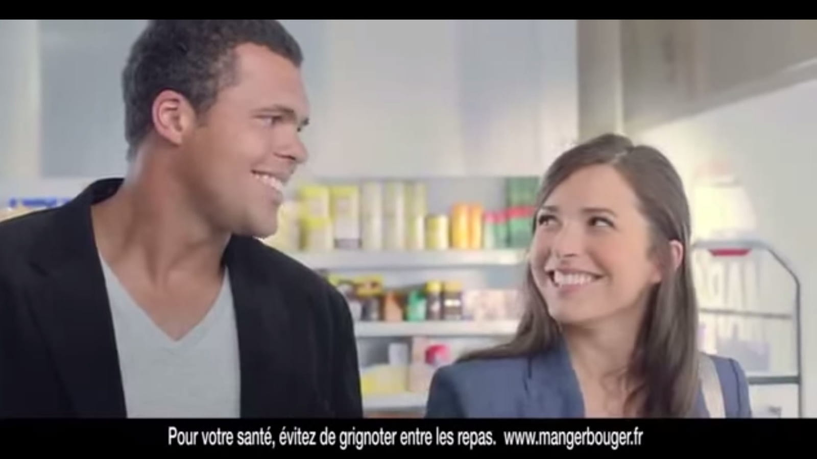 Jo-Wilfried Tsonga et Laetitia Fourcade, pour Kinder
