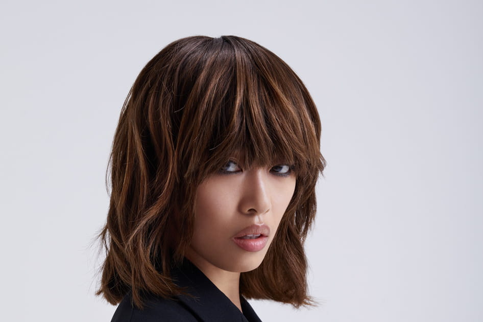 Le carr&eacute; &agrave; frange &eacute;paisse