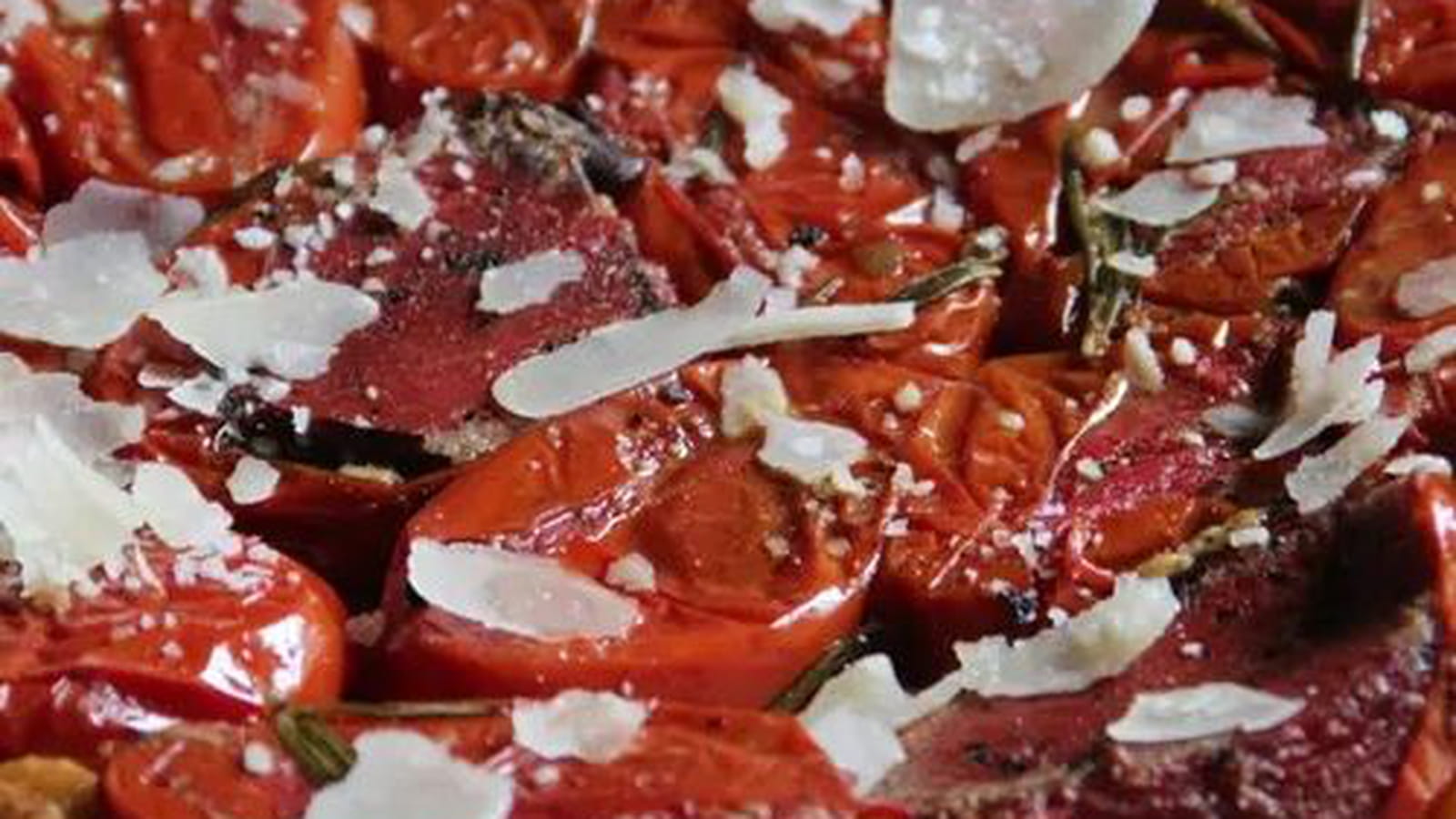 Tatin de tomates à la moutarde