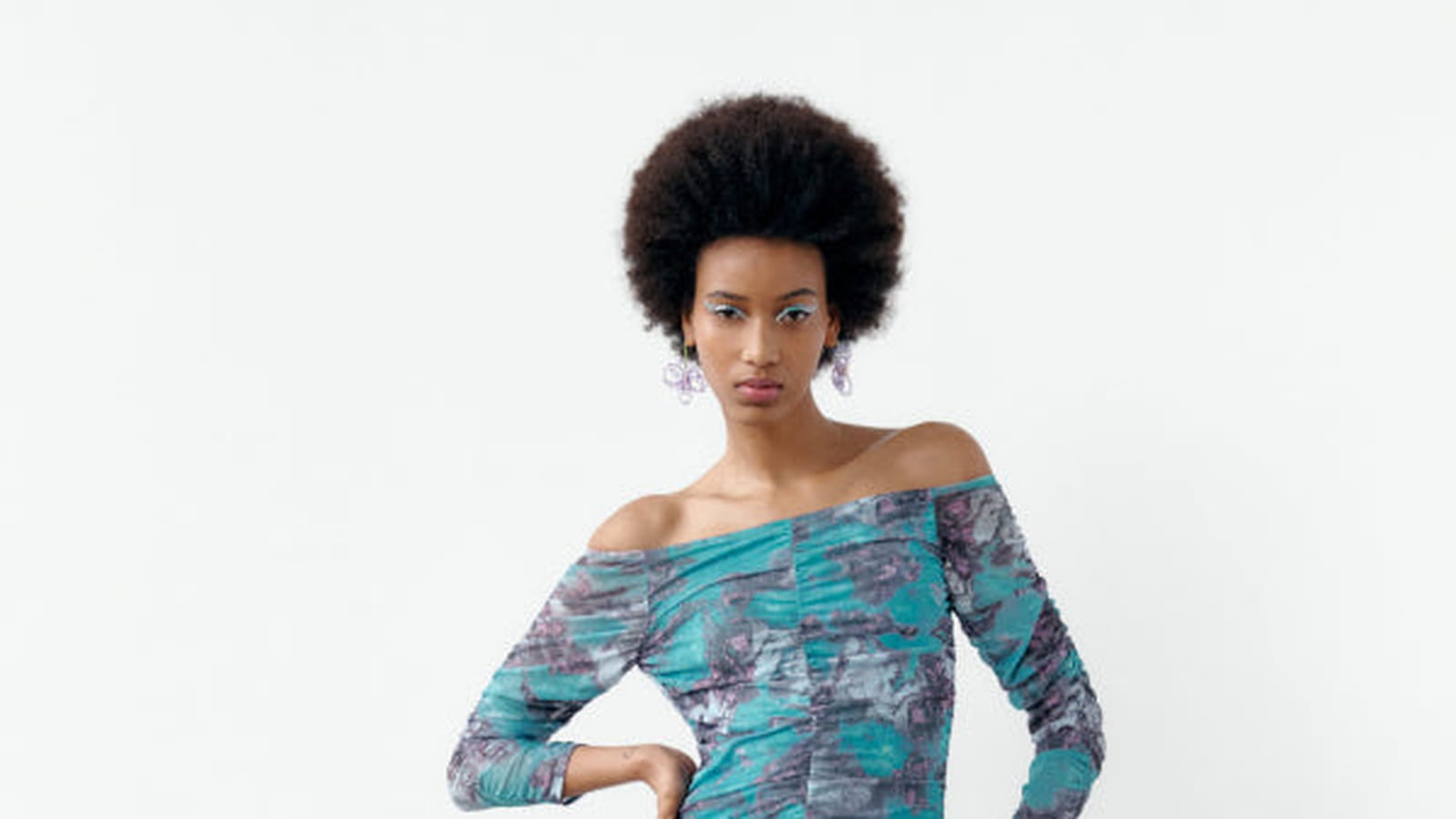 Robe drapée