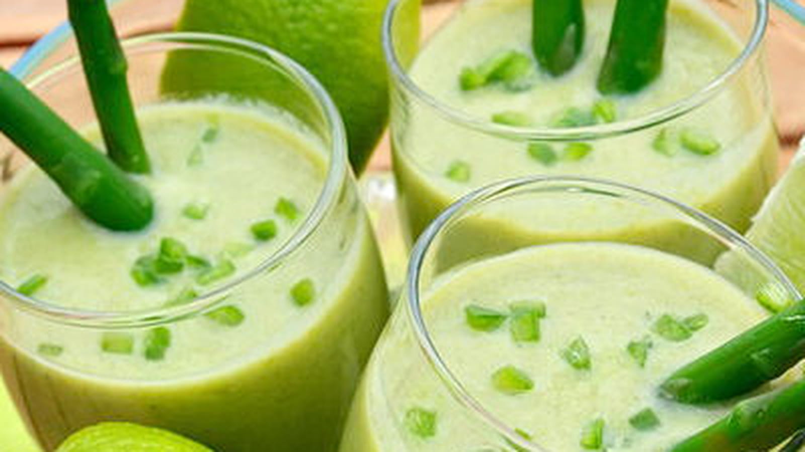 Gaspacho asperges et citron vert