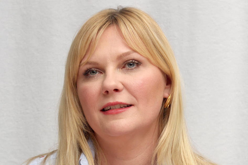 La frange rideau de Kirsten Dunst