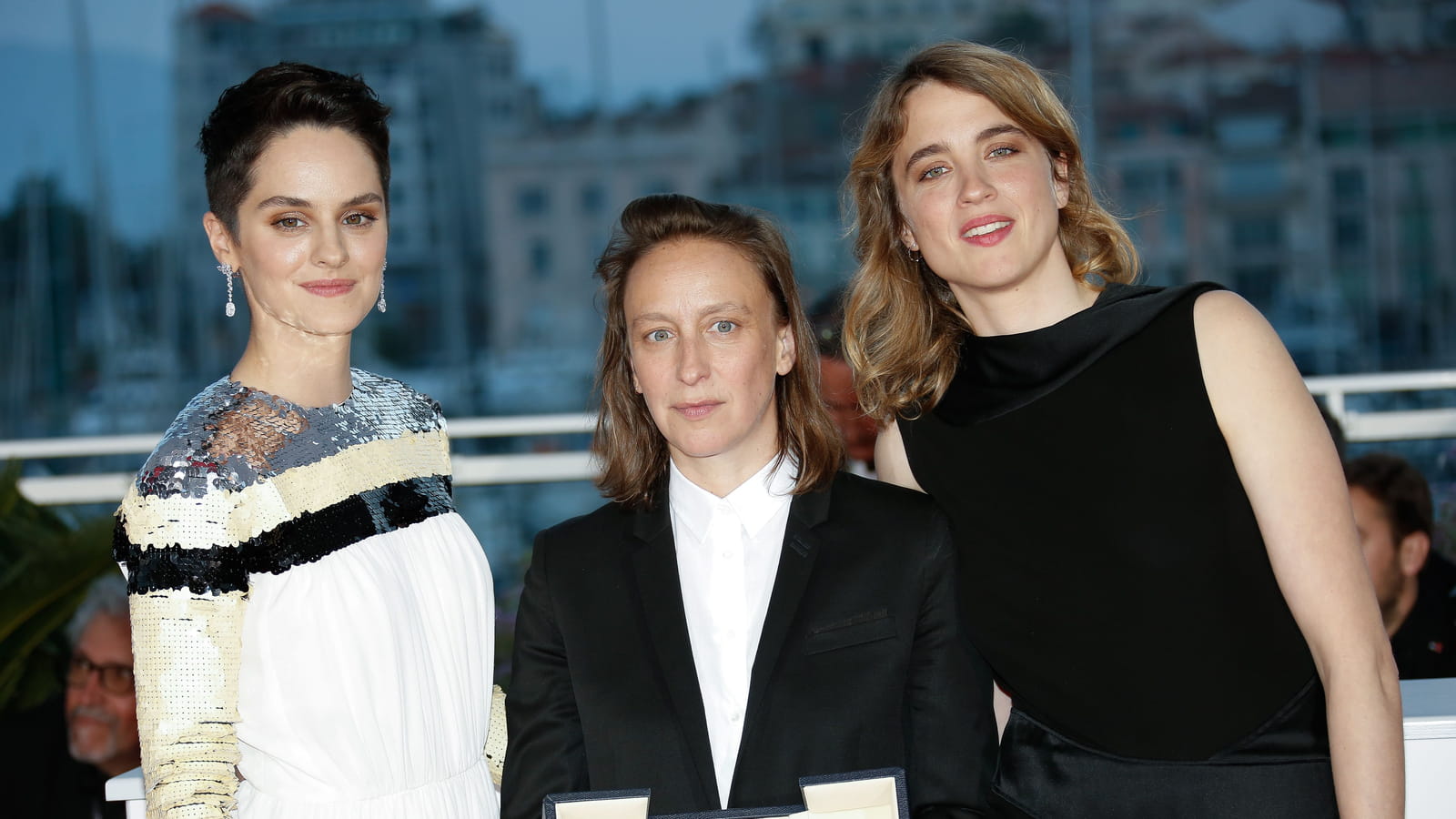 Noémie Merlant, Céline Sciamma, Adèle Haenel