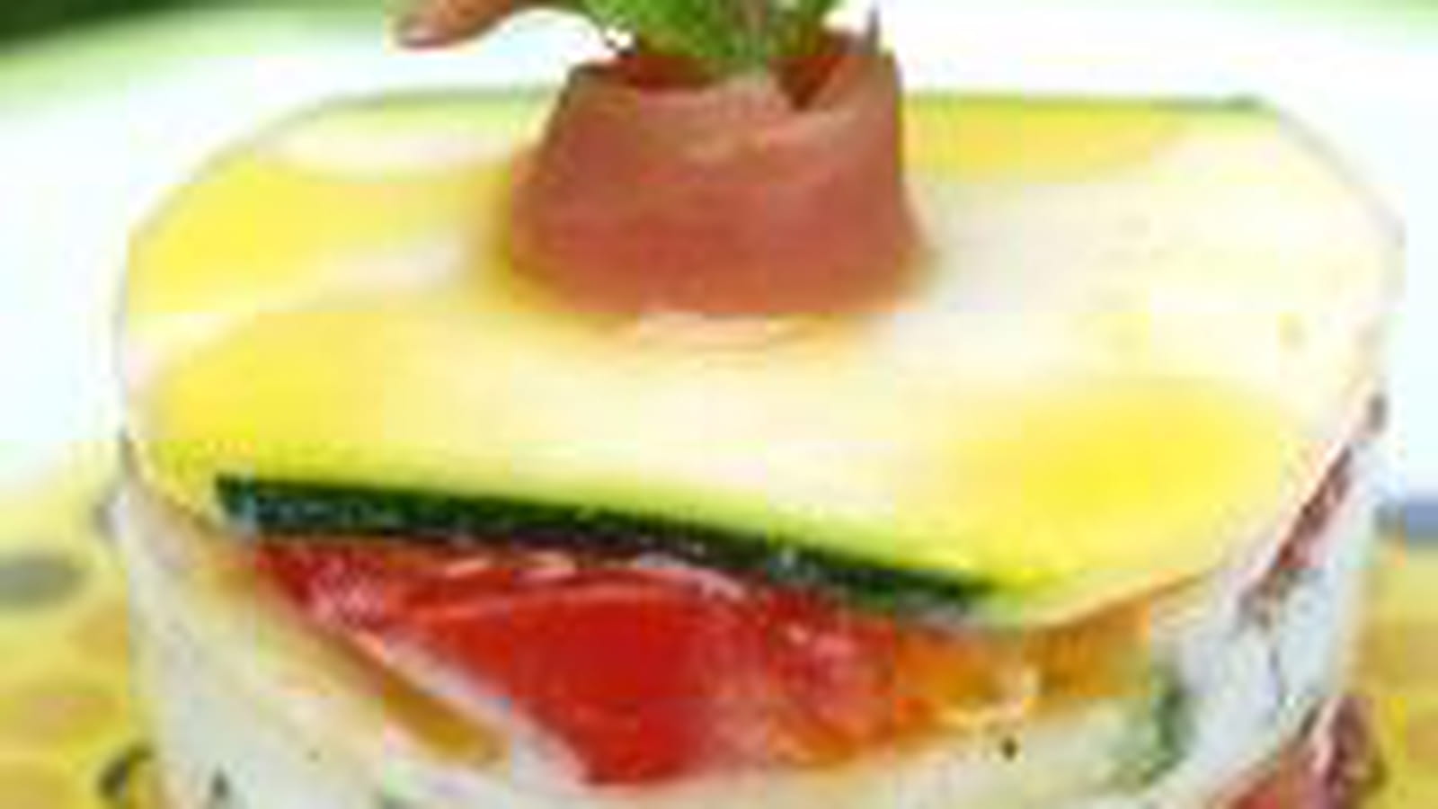 Millefeuille de jambon