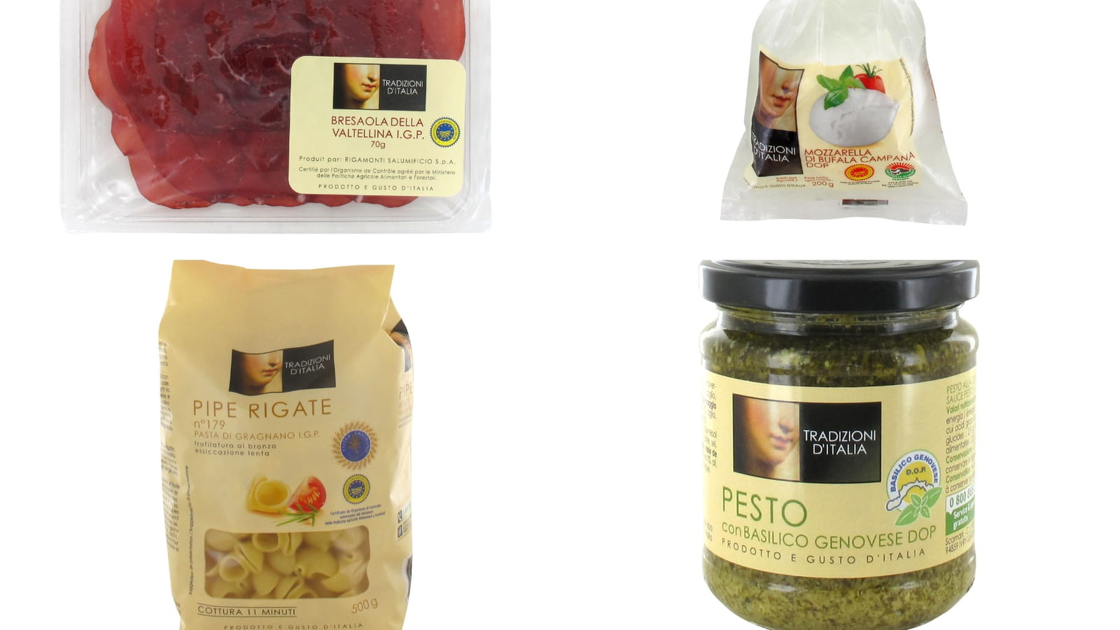 Les nouveaux produits de Tradizioni d'Italia
