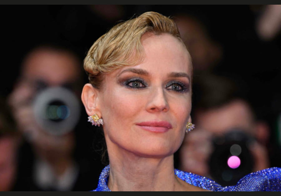 Top&nbsp;: le smoky eyes bleut&eacute; de Diane Kruger