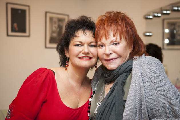 Avec Maurane, en 2010