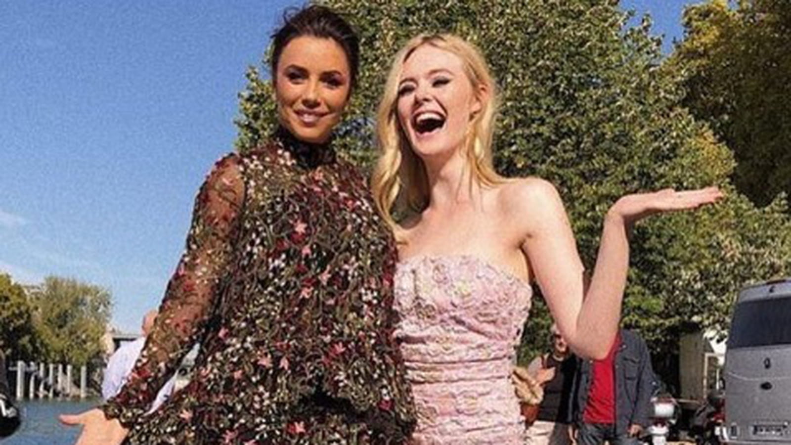 Eva Longoria et Elle Fanning