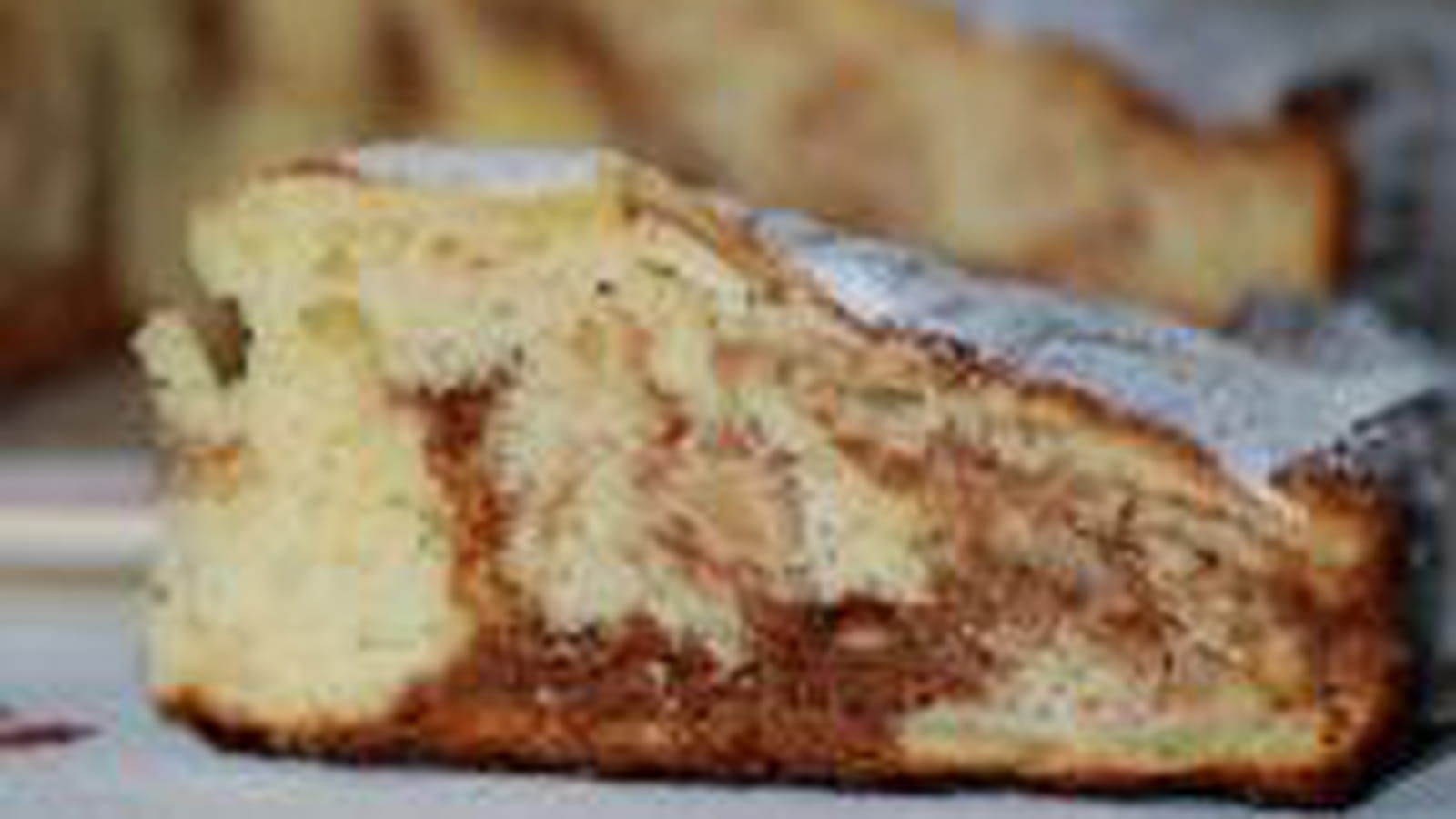 Gâteau au yaourt marbré