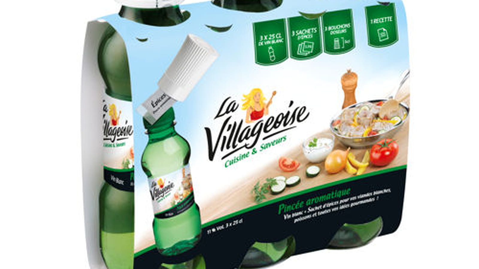 Vin et épices de La Villageoise Cuisine & Saveurs