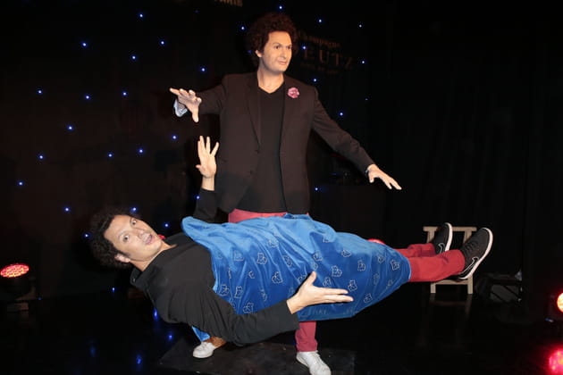 Eric Antoine voit double au mus&eacute;e Gr&eacute;vin