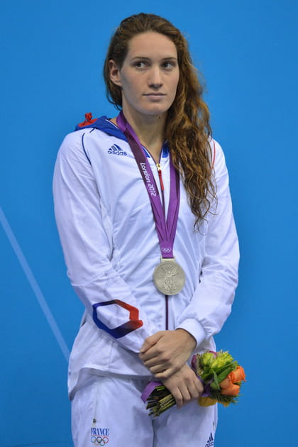 La nageuse Camille Muffat aux Jeux olympiques de Londres en 2012