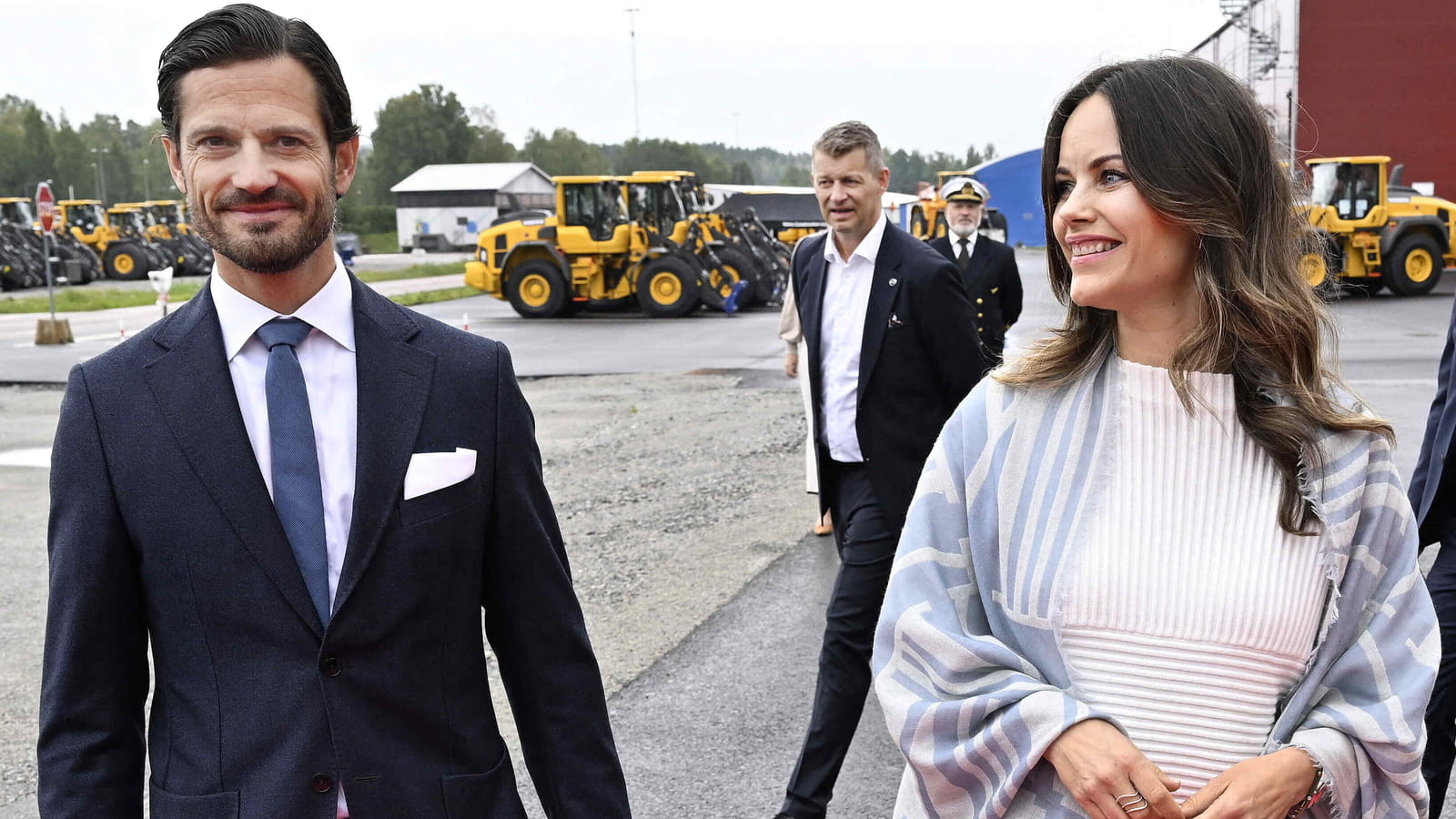 Carl Philip et Sofia de Suède