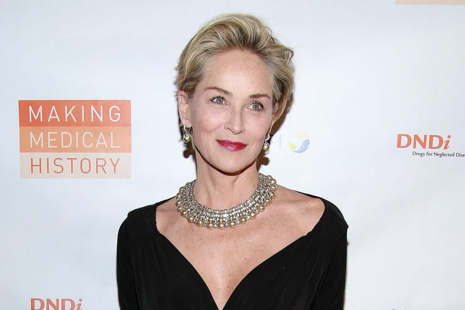 La coupe gar&ccedil;onne avec brushing de Sharon Stone