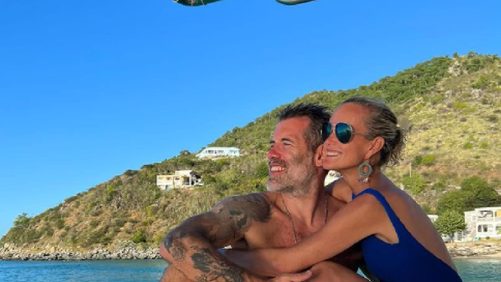 Jalil Lespert et Laeticia Hallyday