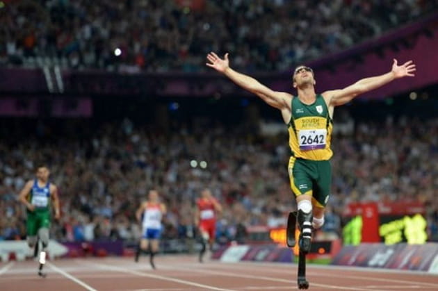 8. Oscar Pistorious, médaille du physique