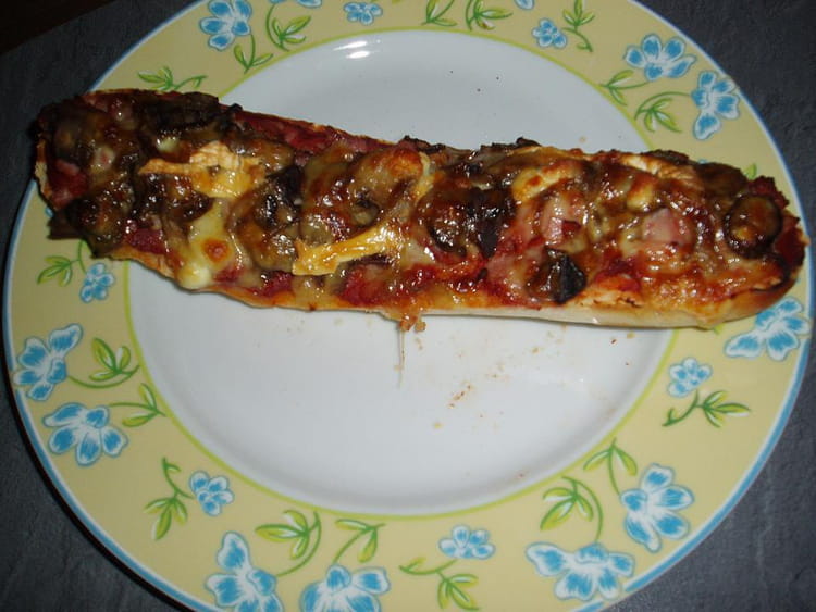 Recette de Pizza tartine