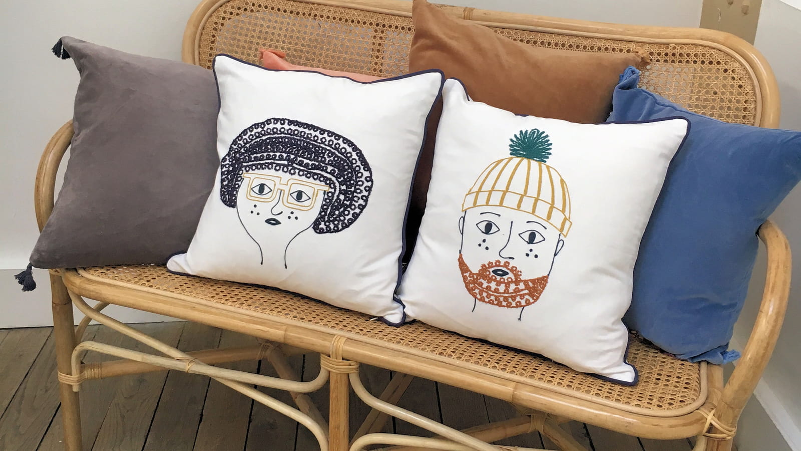 Housse de coussin Olivier Desforges