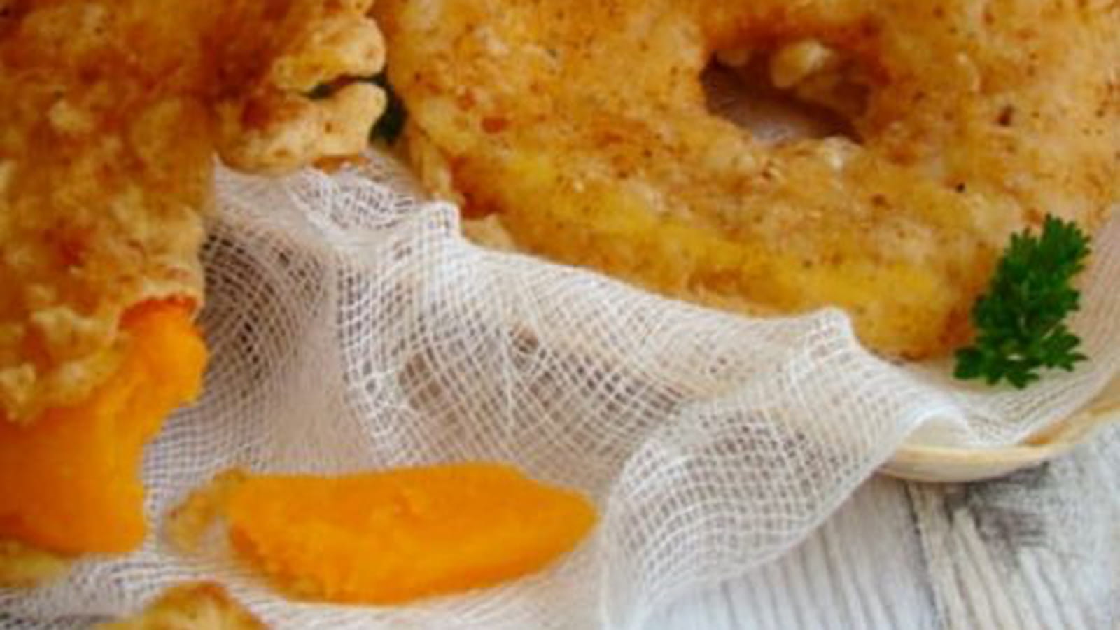Beignets de courge butternut au cumin