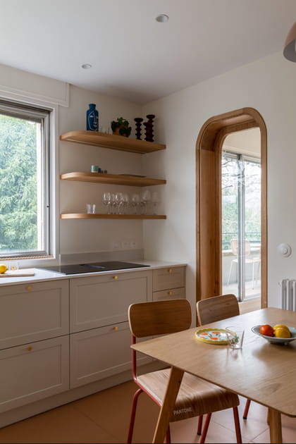 Apr&egrave;s&nbsp;: une cuisine avec acc&egrave;s direct au salon