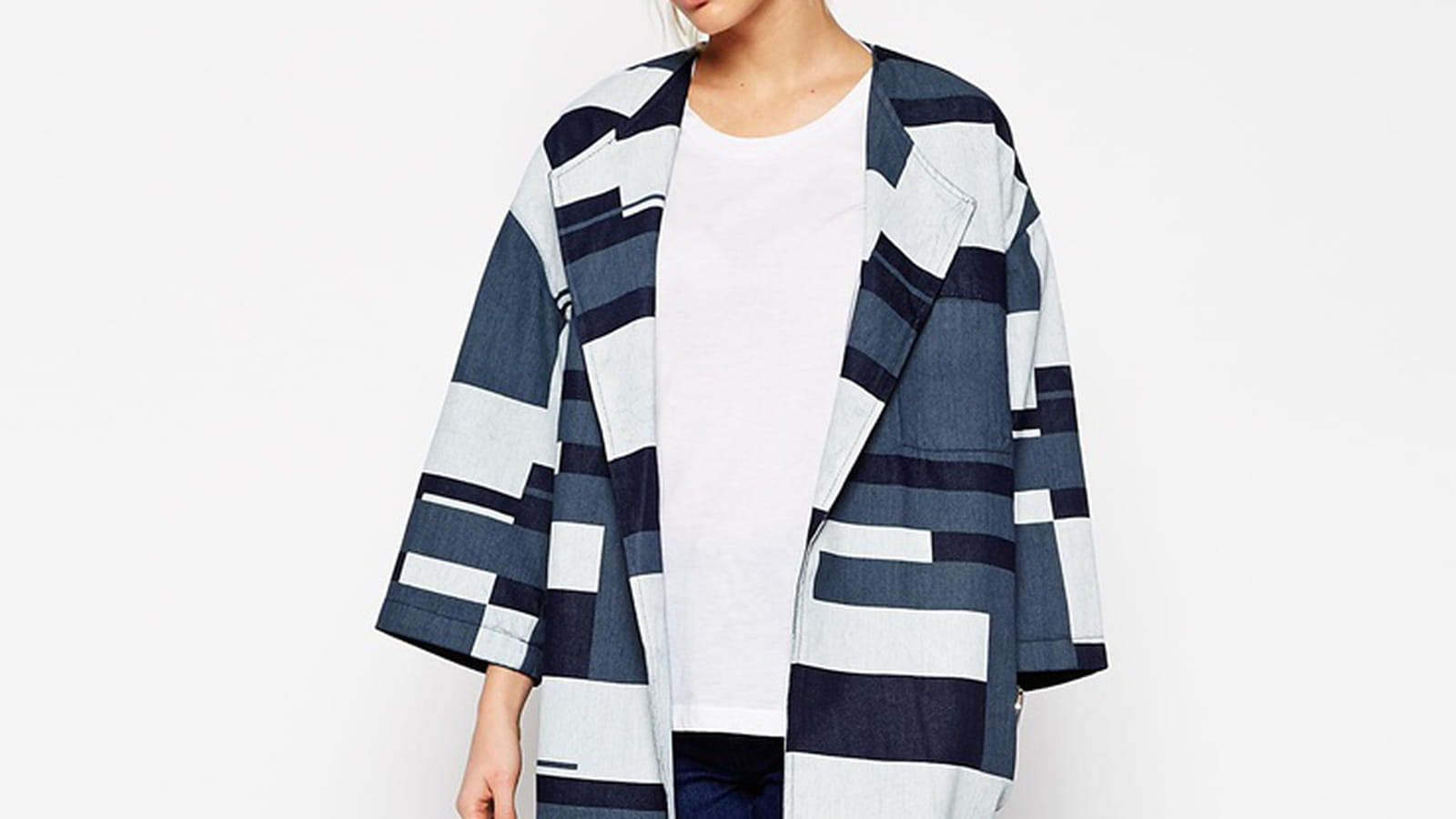 Manteau Asos White