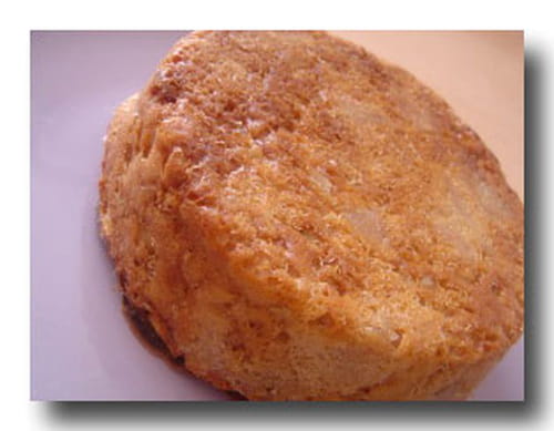 Cake au mascarpone aux pommes