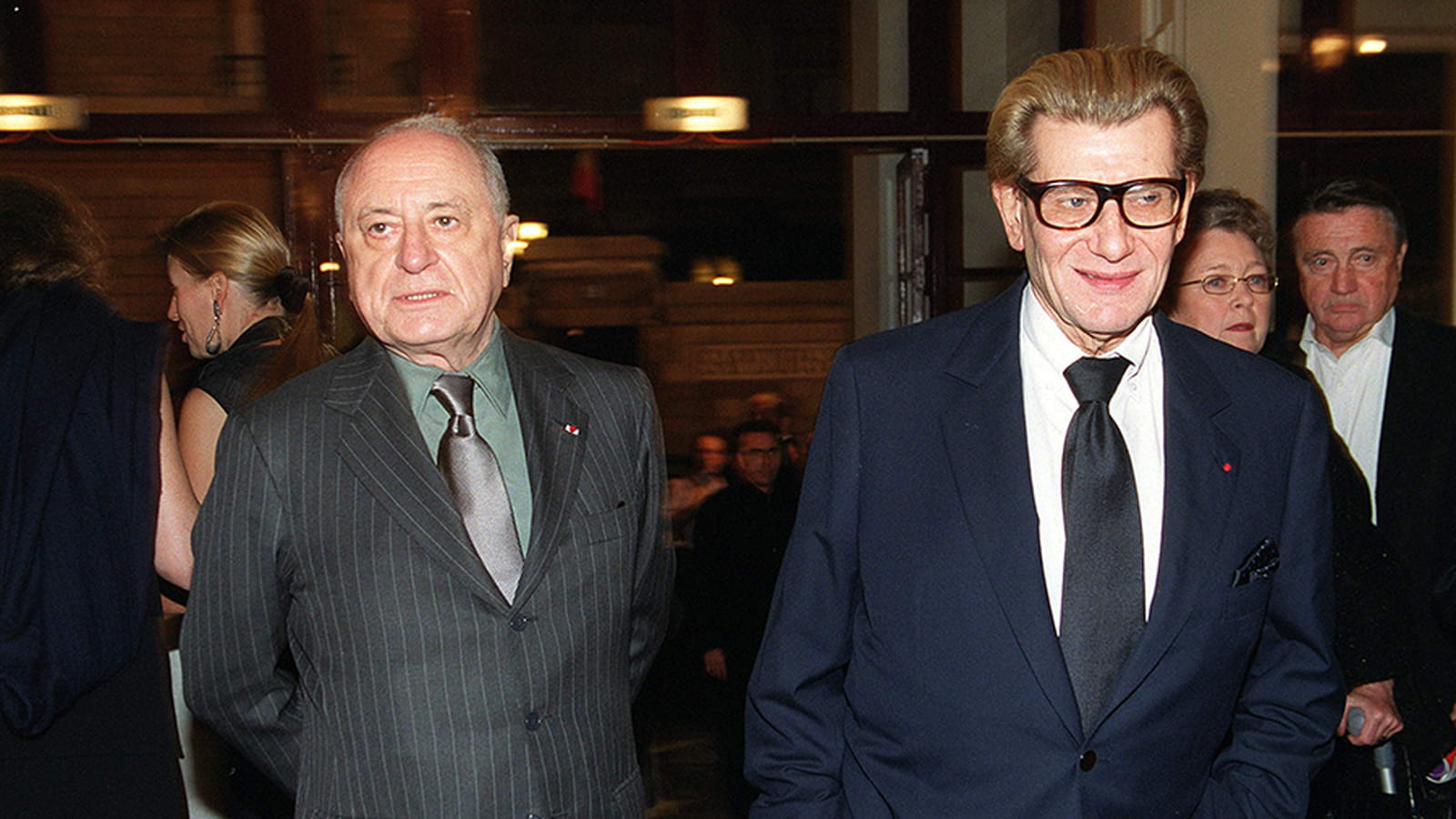Pierre Bergé et Yves Saint Laurent
