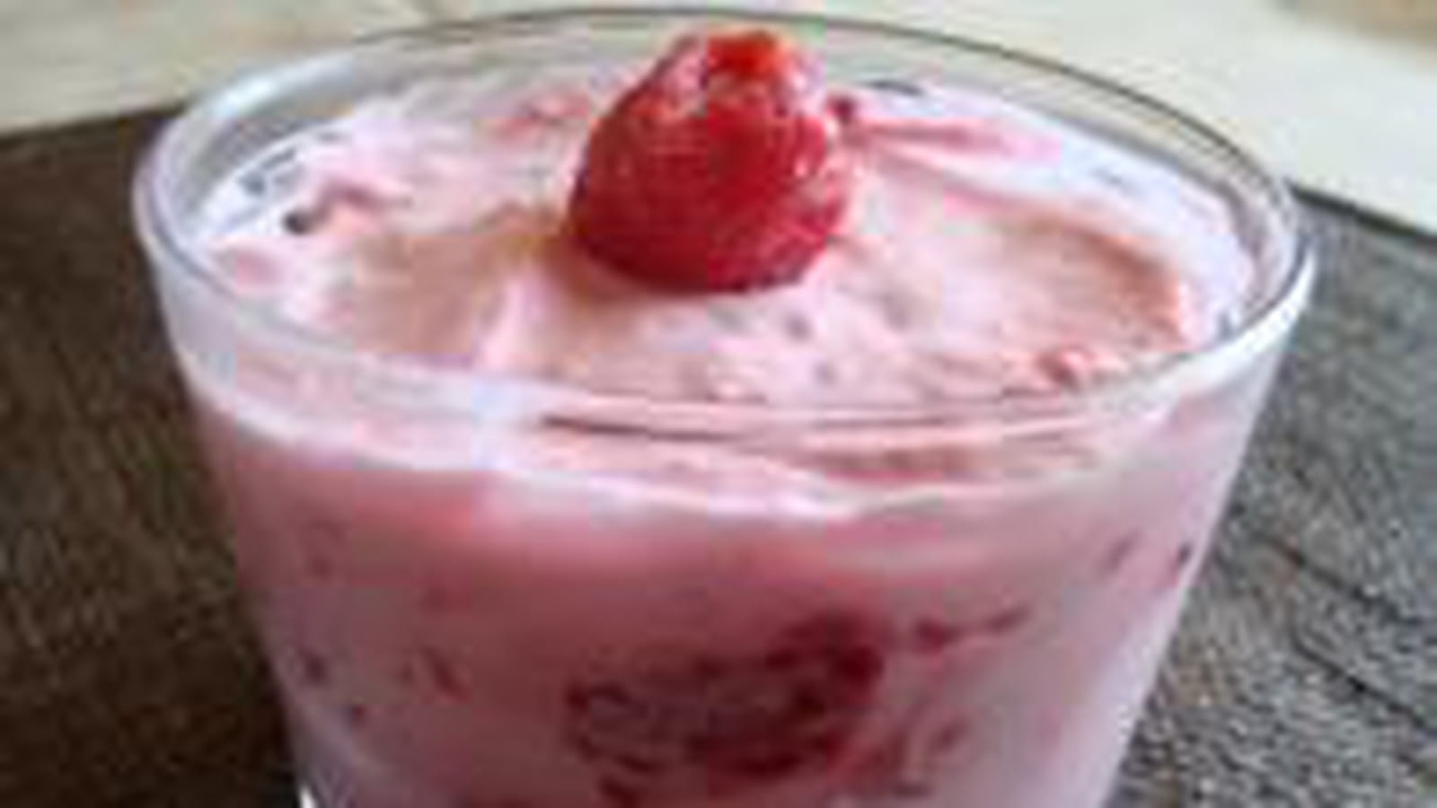 Mousse chamallow framboise