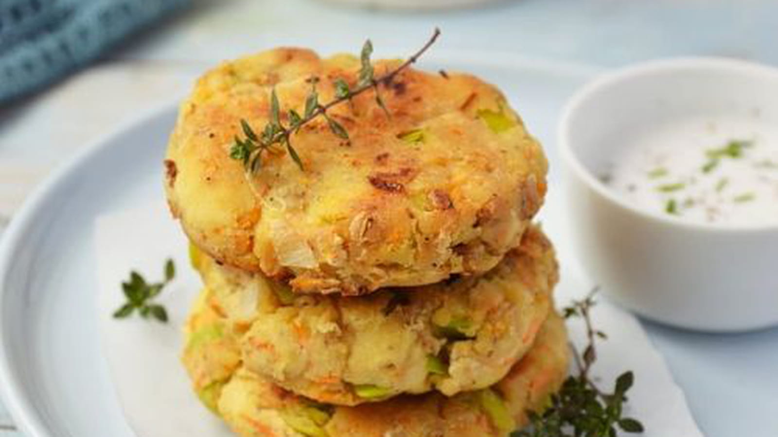 Galettes aux légumes