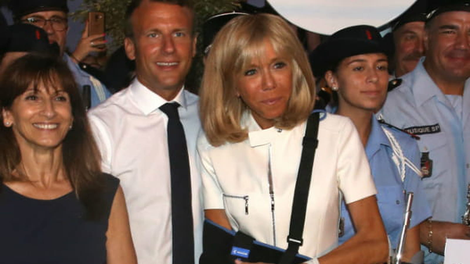 Brigitte Macron le 17 août 2019