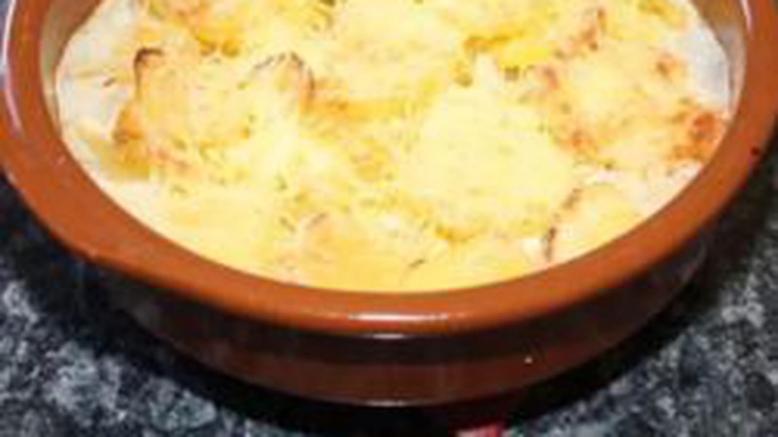 Gratin de pommes de terre au lait