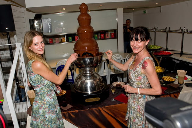 Avec sa fille Nubia, 35 ans : passion chocolat