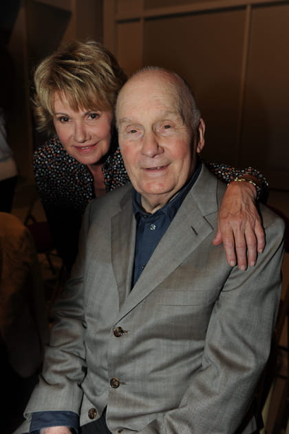 Avec Michel Bouquet, en 2014