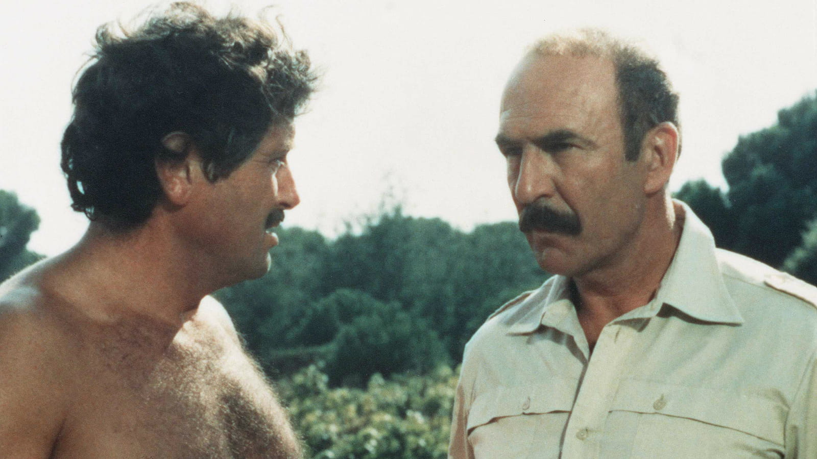 Avec Jean-Pierre Marielle dans "Un moment d'égarement" de Claude Berri (1977)